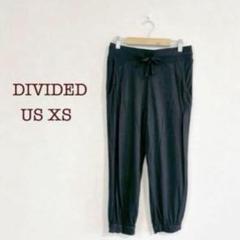 DIVIDED ブラック レーヨンパンツ （US XSサイズ）H&M