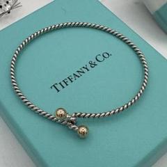 Tiffany ティファニーツイストバングルブレスレット お値下げしました 超安い TIFFANY&Co. ティファニー ブレスレット バングル