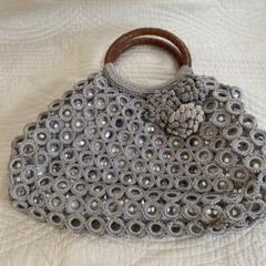 lover soul sac グレー クラッチバッグ