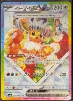 テラスタルフェスex ハイクラスパック イーブイex SAR 224/187 ポケモンカード イーブイex SAR 224/187 ハイクラスパック