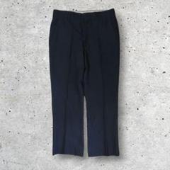 70s 80s ロケットタロン　スラックス ネイビー