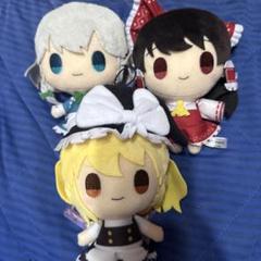 東方Project ぬいぐるみ タグ付き 全3種セット - メルカリ