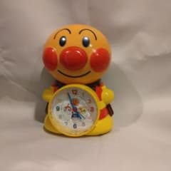 90s ヴィンテージ 当時物 アンパンマン置き時計　アンパンマン・ 目覚まし時計 90s ヴィンテージ 当時物 アンパンマン置き時計アンパンマン