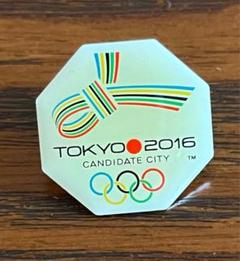 東京オリンピック　2016 ピンバッジ TOKYO2016年 オリンピック招致用ピンバッジの通販 by りか's