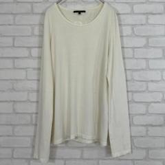 GUCCI グッチ Tシャツ カットソー バックプリント ホワイト 長袖 無地