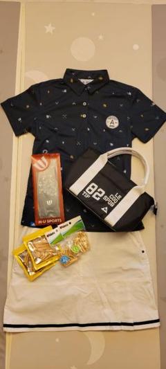 ゴルフスタートセットadidasgolfウェア上下 lecoqsportバッグ他 ゴルフスタートセットadidasgolfウェア上下 lecoqsportバッグ他