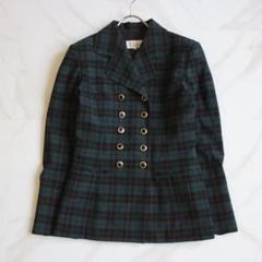 【極美品】Christian Dior シアサッカーナポレオンジャケット M