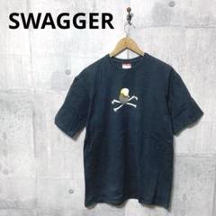 SWAGGER スワッガー メンズ プリントTシャツ ブラック