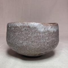 大樋焼　抹茶碗　小豆色　白　釉薬　半筒　大樋大樋長左衛門　大樋　茶道具 大樋焼 抹茶碗 小豆色 白 釉薬 半筒 大樋大樋長左衛門 大樋