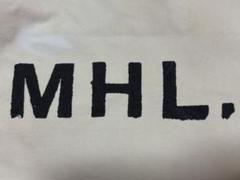 MHL. キャンバスショルダーバッグ