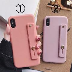 流行りのくすみカラー 大人気【iphoneXR】②ライトパープル