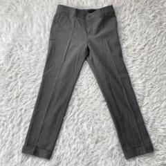 美品 アンタイトル カジュアルパンツ オフィスパンツ グレー 909