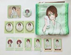 第五人格 極楽湯 庭師 マフラータオル ミニキャラ 缶バッジ コースター チェキ