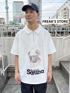 FREAK'S STORE コアラアニマル サウナ ハーフジップ TEE