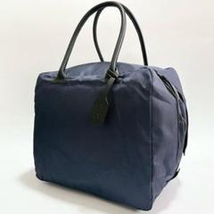 良品 Acne studios スクエアボストン バイカラーバッグ m174 良品 Acne studios スクエアボストン バイカラーバッグ m174
