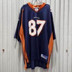 【送料無料】 USA 古着 Reebok リーボック 87 NFL ゲームシャツ