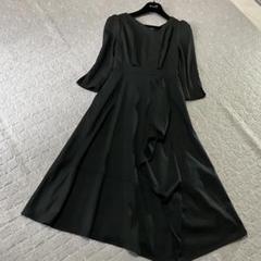 ハーリップトゥ［Grand Twill Ruffled Dress］ワンピース