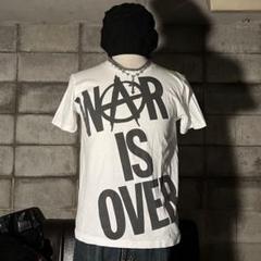パンク 英字 Tシャツ anarchy 白T グランジ ストリート y2k