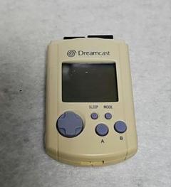 Dreamcast専用ビジュアルメモリー 白(退色あり)×1個 キャップ無し