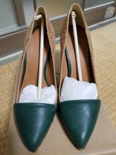 最終値下げ 美品 Ungrid コルク素材パンプス