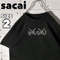 sacai サカイ KAWS カウズ KAWS TOKYO FIRST 限定 ロゴ プリント