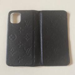 ［専用ページ］Louis Vuitton 黒 レザー 手帳型 iPhoneケース 専用ページ］Louis Vuitton 黒 レザー 手帳型 iPhoneケース