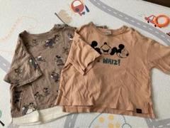 futafutaミッキー Tシャツ＊2枚セット 80cm