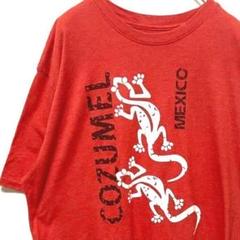 Tシャツ COZUMEL MEXICO レッド 赤 古着