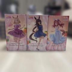 未開封新品】ラウンドワン限定 ウマ娘フィギュア 全3体