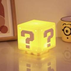 【新品・未使用】　ハテナブロック　LEDライト　照明　インテリア