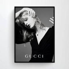 【B2】GUCCI ポスター インテリア グッチ モノトーン ②【海外限定】 海外限定】ポスター インテリア GUCCI グッチ A4～B2 モノトーン