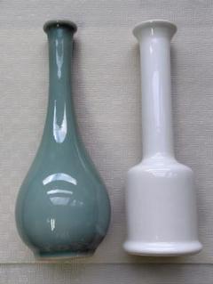 砥部焼　たち吉　花器　一輪挿し　花びん　フラワーベース　昭和レトロ