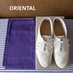 【美品】ORIENTAL Unlined plain toe 7 ホワイトのサムネイル