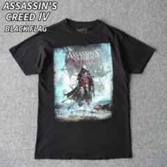 古着 アサシンクリード Tシャツ ゲーム ブラック 半袖 M 2017