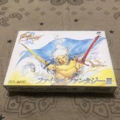 美品 ファイナルファンタジー3 ファミコン 説明書付