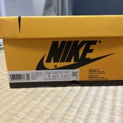 NIKE AIR JORDAN 1 ホワイト/ブラック/イエロー 9のサムネイル