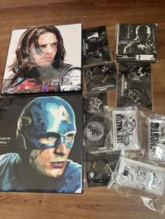 マーベル　ウィンターソルジャー　キャプテンアメリカ　アート　サンダーボルツ　くじ