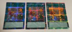【美品】遊戯王　化石調査　25thシークレットレア　クオシク　3枚 美品】遊戯王 化石調査 25thシークレットレア クオシク 3枚