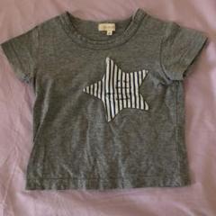 HusHush 星形パッチ Tシャツ 90 半袖