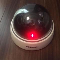 防犯ダミーカメラ ・LEDドーム型