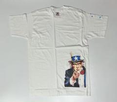 90’ s FRUIT OF THE LOOM Uncle Sam 半袖Tシャツ