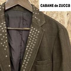 状態◎ CABANE de zucca スタッズ テーラード ジャケット Y2K