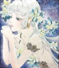 イラスト【梔子】 オリジナル ✦コピック 水彩
