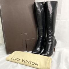 LOUIS VUITTON ルイヴィトン　ロングブーツ　ローヒール　35 2025年最新】ヴィトン ブーツ 35の人気アイテム - メルカリ