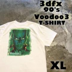 XL 90's 3dfx Voodoo3 ゲーム パソコン 企業Tシャツ