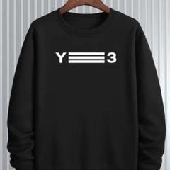 Y-3 ワイスリー スウェット トレーナー デカロゴ プリント ワイスリー) Y-3 STACKED LOGO CREW SWEATER FJ0432 (Y-3