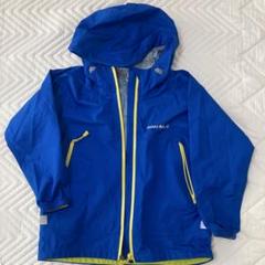 【お値下げ中】mont-bell　レインウェア　上下セット　120 130 レインダンサー ジャケット Kid's 130-160｜モンベル