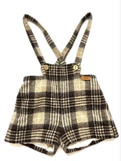 【Popelin】　サロペット 2-3y Popelin サロペット 18-24m 結婚式 誕生日 入園式 フォーマル