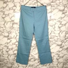 美品　ROPE CLASSIC　（S相当）　クロプドパンツ　ブルー系