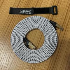 DanYee CAT8 LANケーブル 3M ホワイト